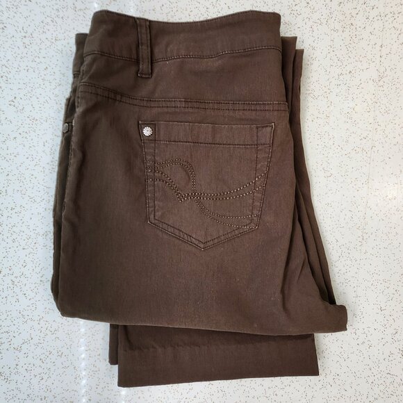 Chocolate Brown Trousers - Picture 4 of 10
